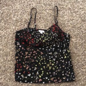 Floral tank top